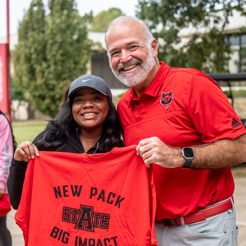 A-State t-shirt giveaway