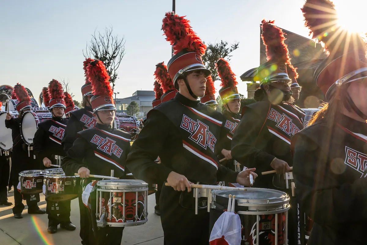A-State drum line