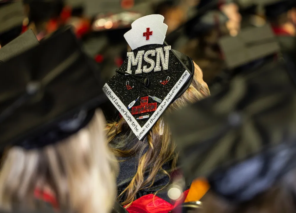 Master of science nursing graduation cap