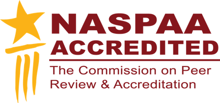 NASPAA logo.
