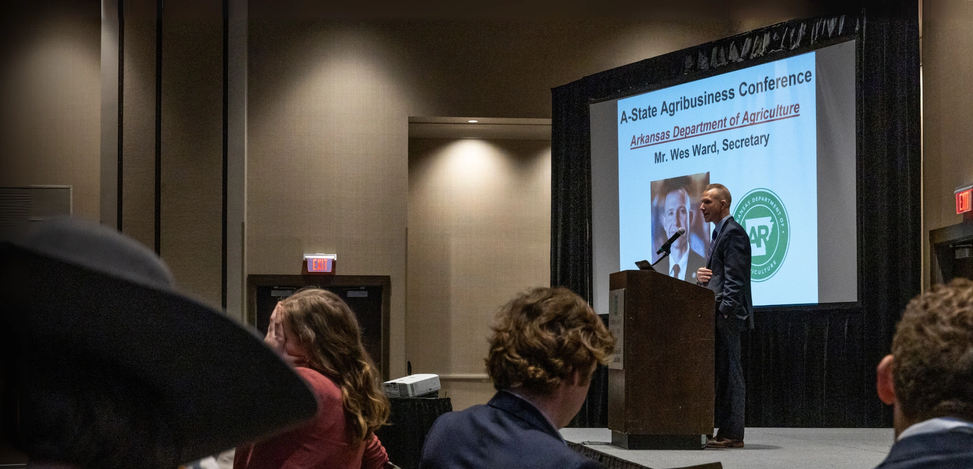 Agbusiness conference at a-state