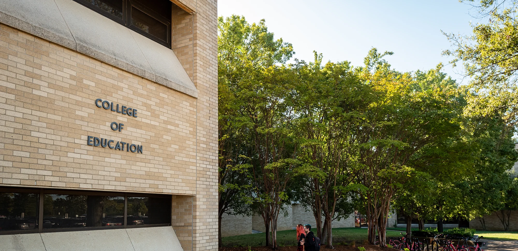 The Education building.