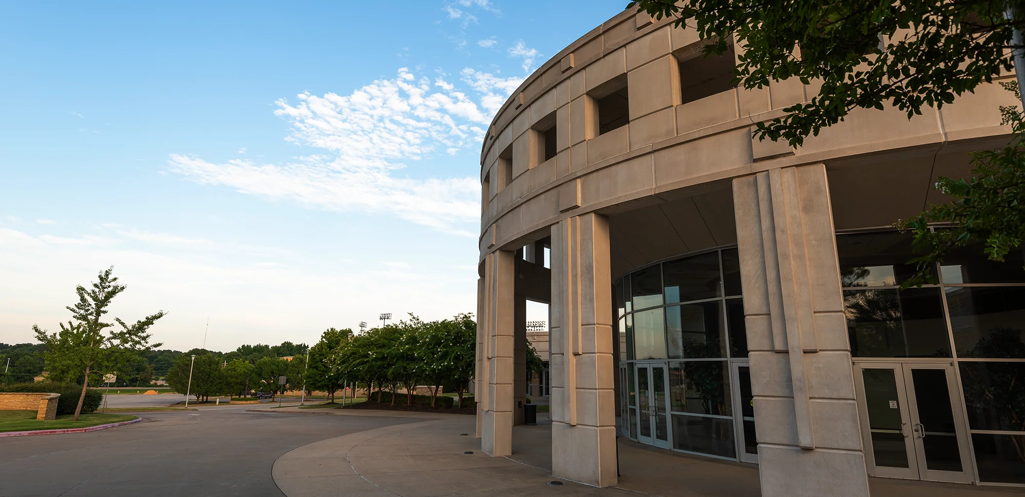 The Fowler Center rotunda.