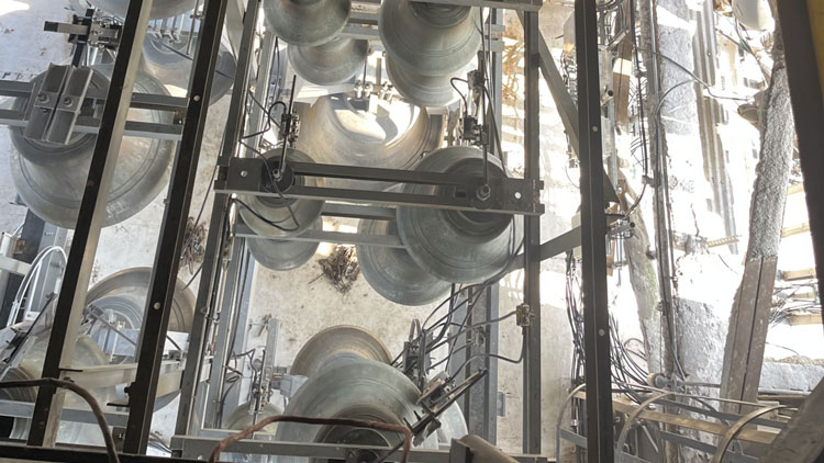 bells from underneath