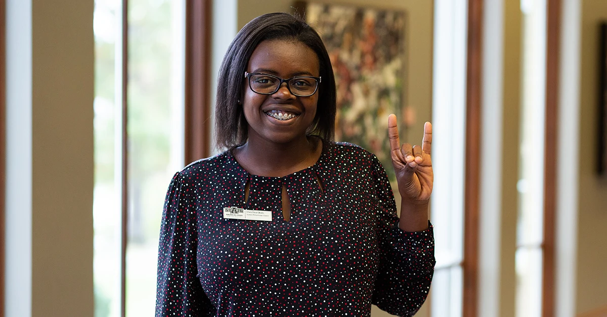 ChrisTina Okolo Receives 2020 R.E. Lee Wilson Award