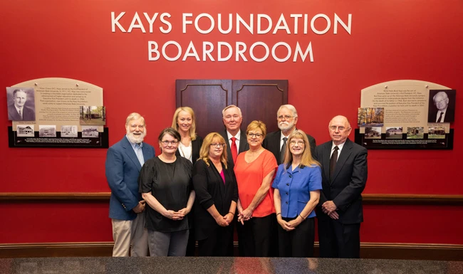 Kays Foundation Unveils New Signage at Cooper Center