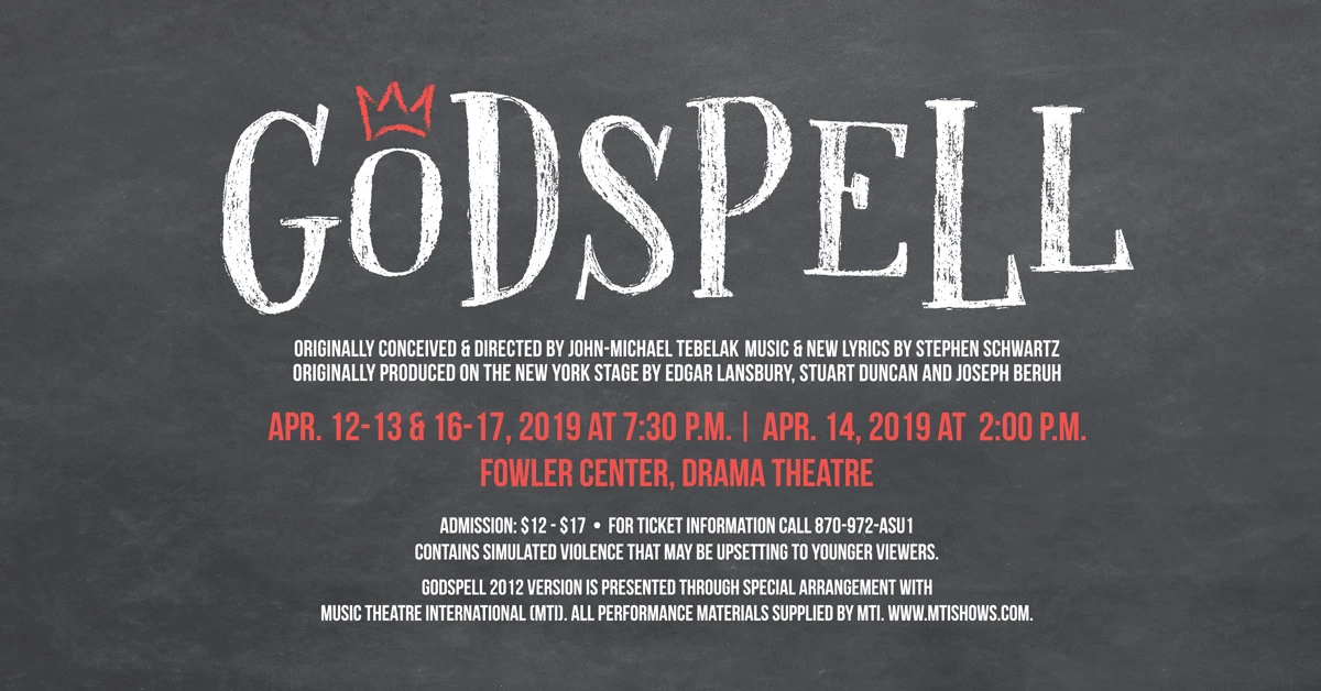 Theatre Brings Production of Musical 'Godspell' to Stage