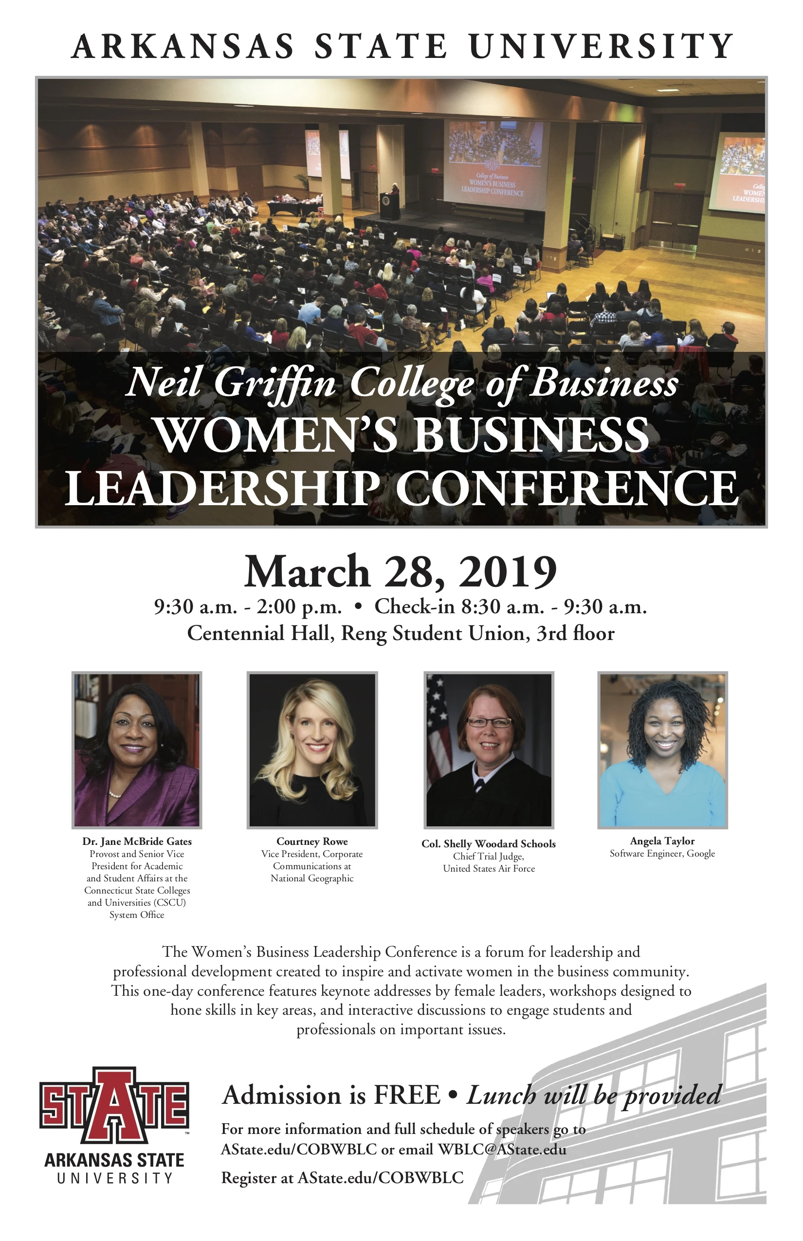 Women’s Business Leadership Conference Scheduled March 28