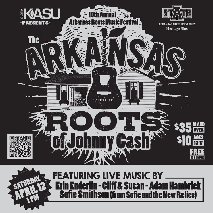Arkansas Roots Festival to be Held April 12, Featuring a Series of Arkansas Performers