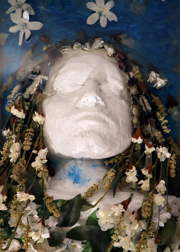  “Falling Ascension,” 2022, mixed mediaKaylee Correa, Harrisburg High