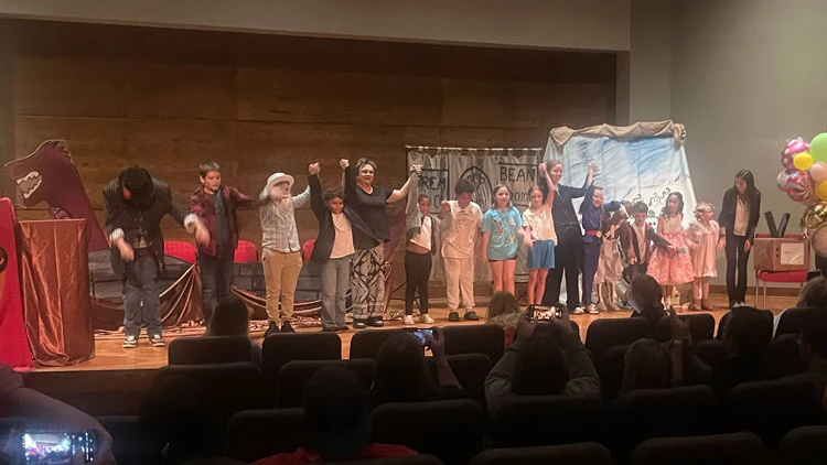 Children in A-State’s Speech and Hearing Center Summer Camp Showcase Skills