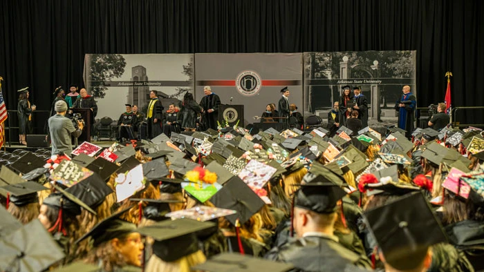 Spring commencement ceremonies are held Saturday at Arkansas State University