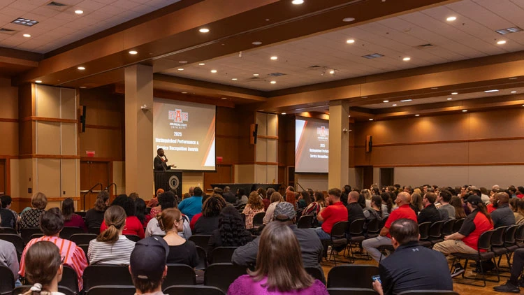 Retiring Staff Members and Those Achieving Years of Service Milestones Honored