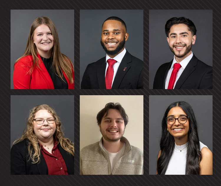 Six Outstanding Students Chosen for 2023-2024 Distinguished Service Awards