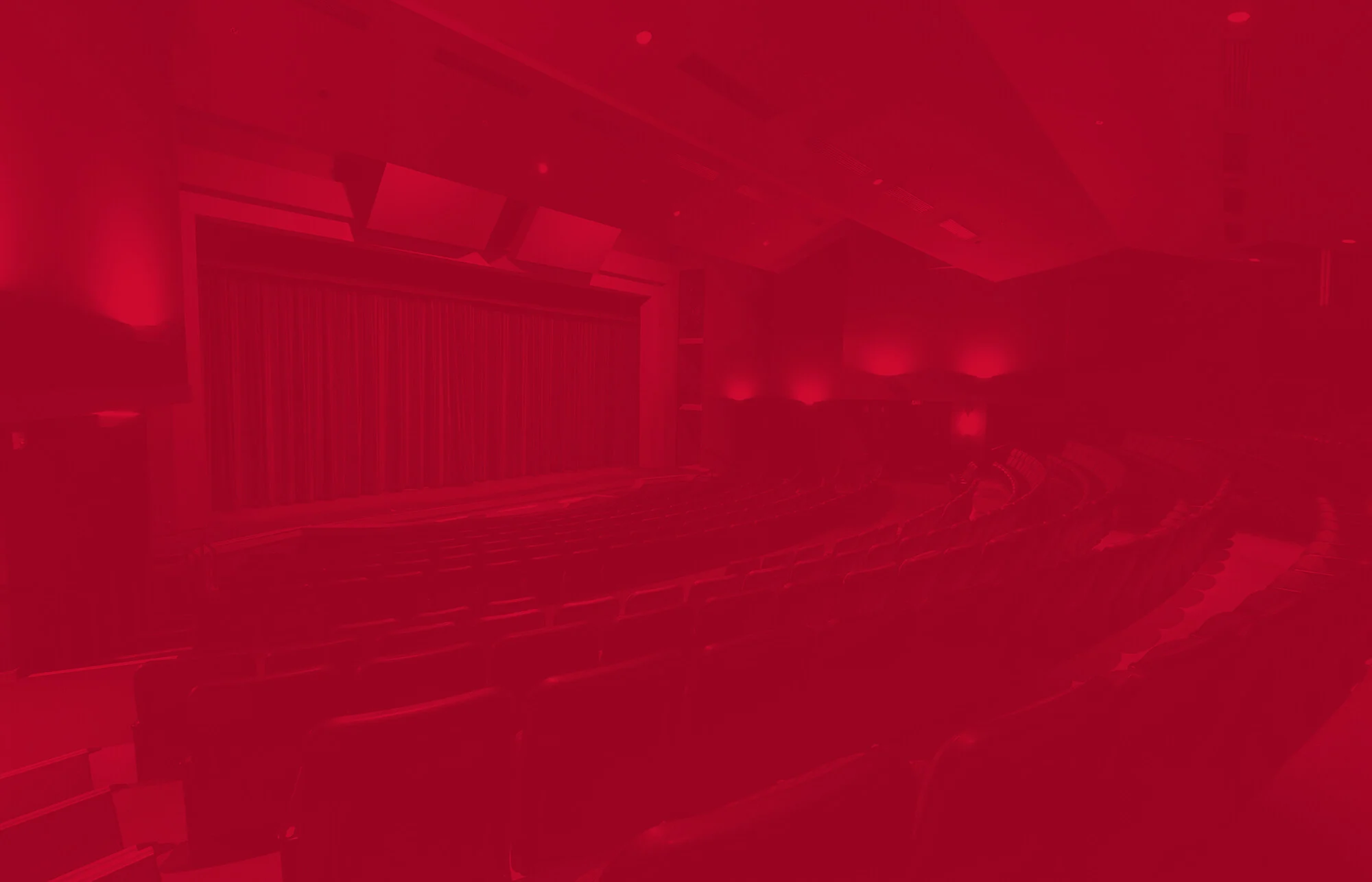 A theatre in Fowler Center.