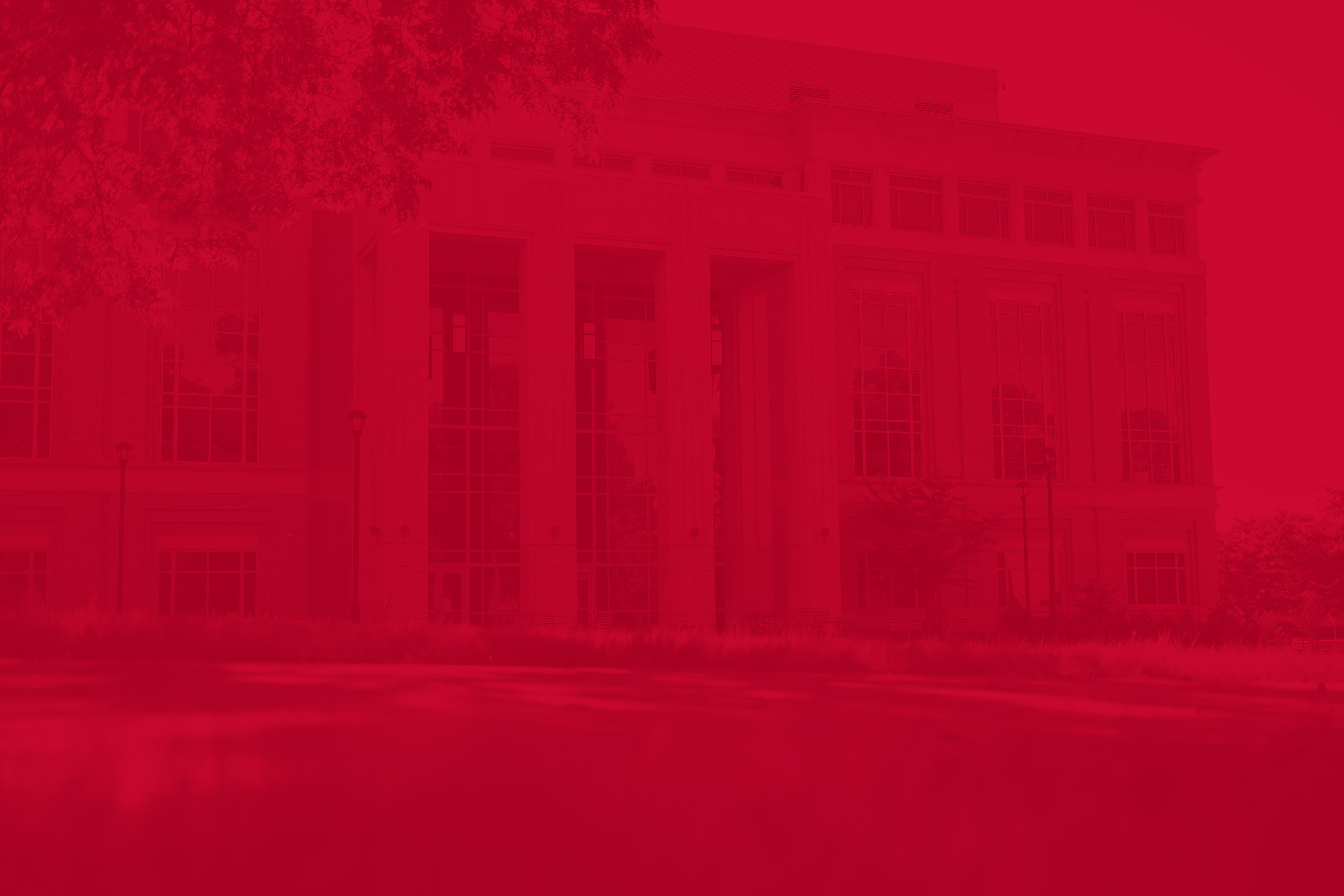 Photo of the outside of the Humanities and Social Sciences building.